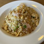 キッチン ホシミヤ - 海老チャーハン　優しいというより優しすぎる　もっと主張していい。だけどこういうの好き。