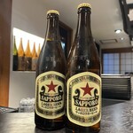 札幌赤星瓶装啤酒