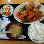 中国家庭料理 大福元 - ランチの酢豚