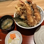 Satoumi Satoyama - ランチ天丼1,080円