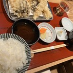 里海里山 - 天ぷら定食1,180円