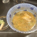 つけ麺無心 - スープ割り(豚)