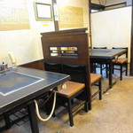 ときわ 本町店 - テーブル席は2つです