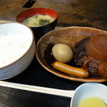 ときわ 本町店 - 日替り定食（おでん）500円