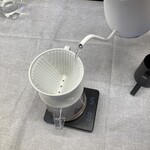 chufff cafe  - 道具を温めるのも大事。