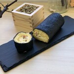 chufff cafe  - スイーツ恵方巻きも、作りました！