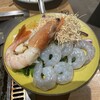 元祖海老出汁 もんじゃのえびせん ホワイティうめだ店