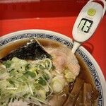 醤油ラーメンならミカド製麺直売所 - 塩分濃度　1.3