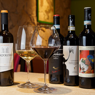 料理和義大利產葡萄酒的完美結合葡萄酒會也在舉辦中