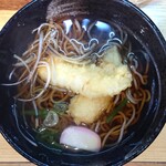 そば処 つぼ半 - いか天そば ¥650