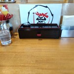 横浜家系ラーメン翔 - カウンター席