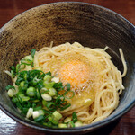 三谷製麺所 - トッピングのせ後