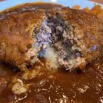 カレーハウス キラリ - ハンバーグカレー