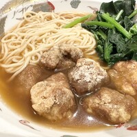 中国飯店 三田店 - 排骨麺（揚げ豚のせスープそば）
