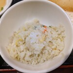 楽 餃子居酒屋 水道橋店 - おかわりのチャーハン