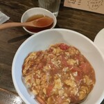 GO喰 - トマト玉子丼¥850
