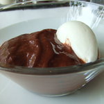 Benoit Alain Ducasse - 温かいムースショコラとマスカルポーネソルベ