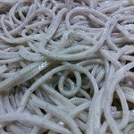 新橋ときそば - 今日のざる（細打ち）アップ。