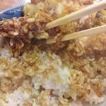 さかえや - 白飯のタレ浸み具合！