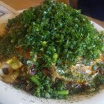 お好み焼 あかつき - あかつき焼1000円