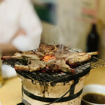 炭焼 ホルモン & 焼肉 浜幸 - ラムチョップ焼き2