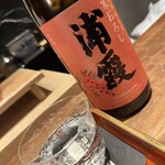 初音鮨 - 浦霞 特製純米酒 寒おろし