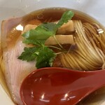 自家製麺 くろ松 - チャーシューではなくベーコン…かな