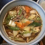 津久茂 - あんかけ　蕎麦