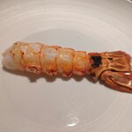 蒼 - さかな人長谷川さんより 長井の赤座海老の炭火焼き