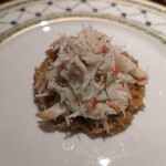 蒼 - 京都丹後 魚政さんより 松葉ガニのリゾット