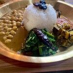 キッチン あずま - 青菜のスパイス和え♡