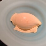 蒼 - 比内地鶏卵と花の香酒造赤酒のアイスクリーム