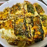 Hiroshima Ji Okonomiyaki Tarachan - 【テイクアウト】肉玉子(2個) そば(イソノ生麺)入り、オタフクソース付
