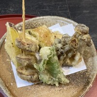 天ぷら わかやま - 天丼ランチセット1,600円