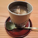 祇園 一道 - ふぐの白子入りあんかけ茶碗蒸し