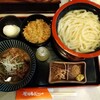 釜揚げうどんやしま - 黒毛和牛肉釜揚げうどん