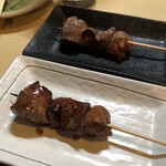 串酒場 そねすけ - 特レバー塩　タレ