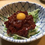 串酒場 そねすけ - 馬肉ユッケ