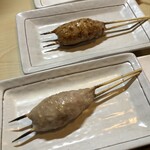 串酒場 そねすけ - つくね塩　タレ