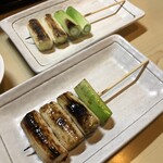 串酒場 そねすけ - ネギ串塩　タレ