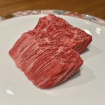 焼肉つじむら - 厚切り特上ハラミ ハーフ