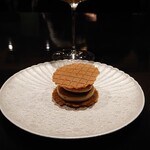 Gaggan Anand - アイリッシュコーヒー、フォアグラ、ワワッフル