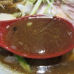Mendokoro Hasumi - 和風醤油ラーメン・スープ