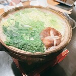 Sake To Sakana Shin - 湯豆腐
                      シンプルなのに、トロトロの野菜と豆腐が良くて♡