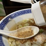 サバ6製麺所 - サバ粉をいれてみた