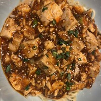 過門香 赤坂溜池山王店 - 麻婆汁無し坦々麺セット