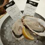フィッシュ＆オイスターバー 西武渋谷店 - 生牡蠣