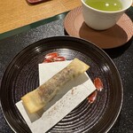 おかもと - 15.小豆と栗の渋皮煮、オレンジピール