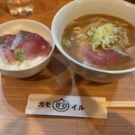 RAMEN ガモウスマイル - 氷見鰤白湯