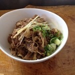 讃州手打ちうどん 我龍 - 牛丼小450円